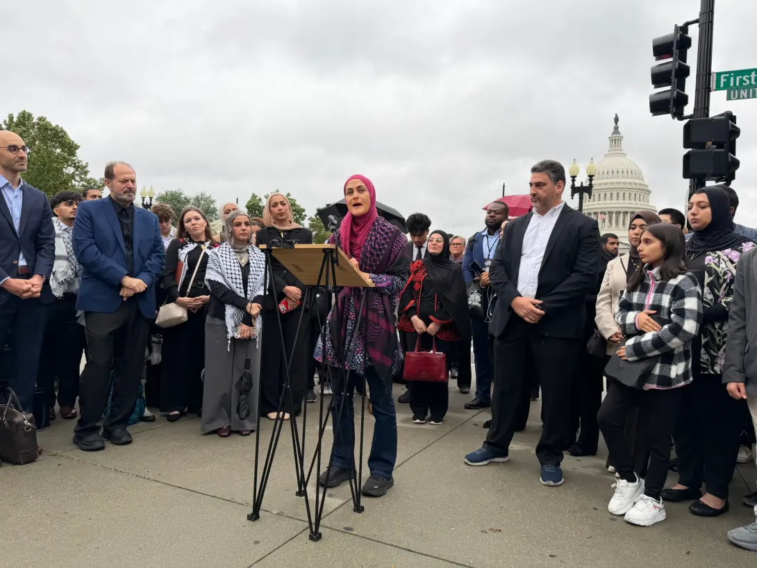 Palestinian Americans Lobby Congress Amid Trump's Proposed Aid to Israel