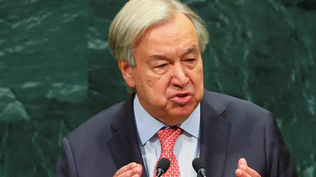 UN Chief Condemns Gaza Destruction, West Bank Settlements